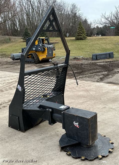 low flow skid steer tree saw|vail skid steer trees.